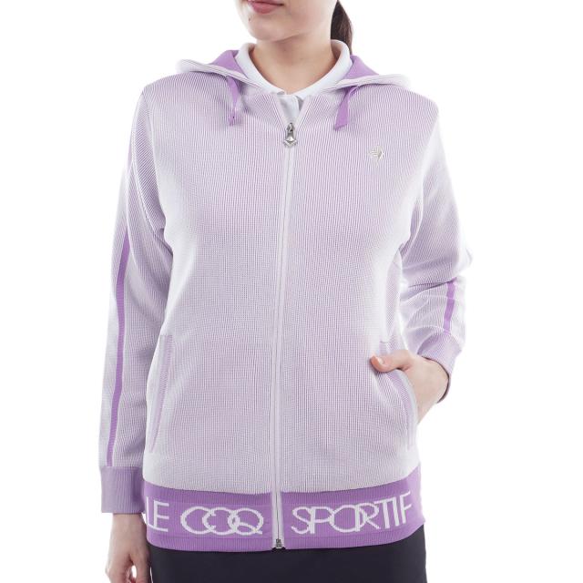 ルコックスポルティフ ゴルフ　Le coq sportif GOLF　フルジップフーディーセーター　レディス_18