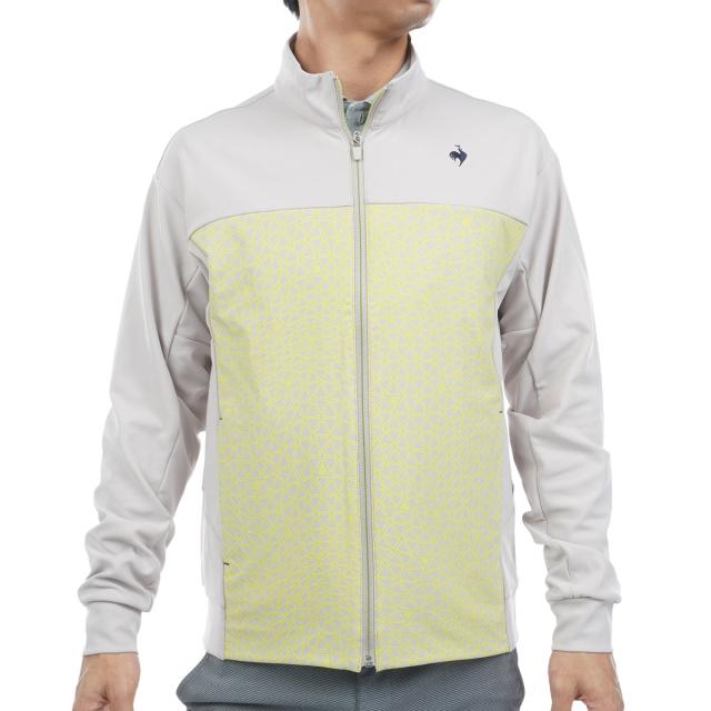 ルコックスポルティフ ゴルフ　Le coq sportif GOLF　ストレッチ ハイブリッド長袖ミドラー