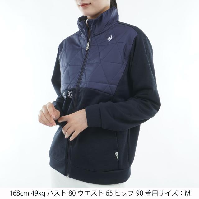 ルコックスポルティフ ゴルフ　Le coq sportif GOLF　ハイブリッドジャケット　レディス_1