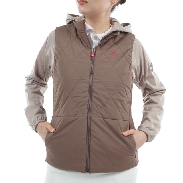 マンシングウェア　Munsingwear　部分ストレッチ 3WAYブルゾン　レディス