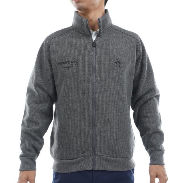 マンシングウェア　Munsingwear　スタンドカラーフルジップミドラー