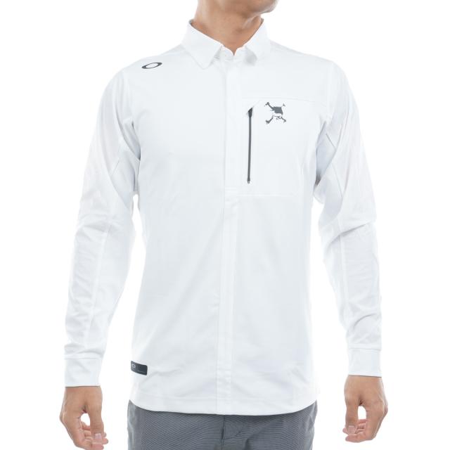 オークリー　OAKLEY　スカル IDEALLY ハイブリッド 長袖シャツ