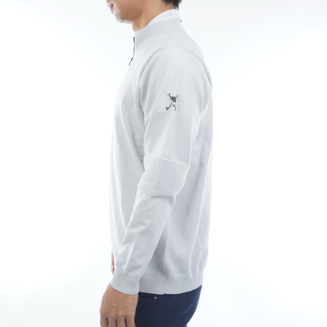 Oakley ホワイト セーター オークリー OAKLEY スカル 2.0 ストレッチ ジップモックネックセーター