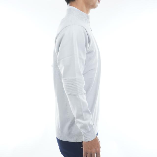 Oakley ホワイト セーター オークリー OAKLEY スカル 2.0 ストレッチ ジップモックネックセーター