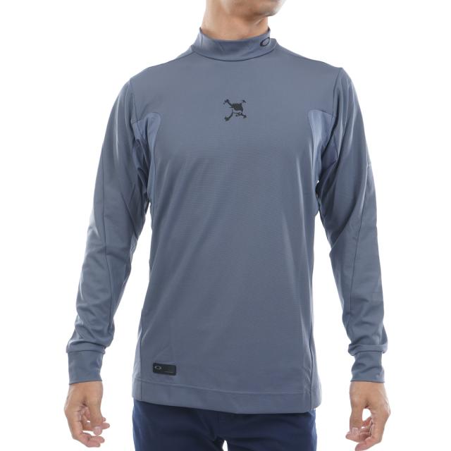 オークリー　OAKLEY　スカル THICKNESS モックネック長袖シャツ_13