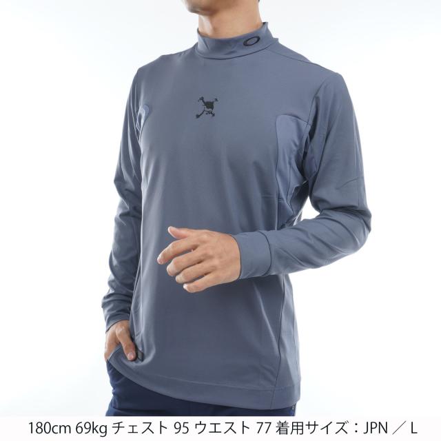 オークリー OAKLEY スカル THICKNESS モックネック長袖シャツの通販は