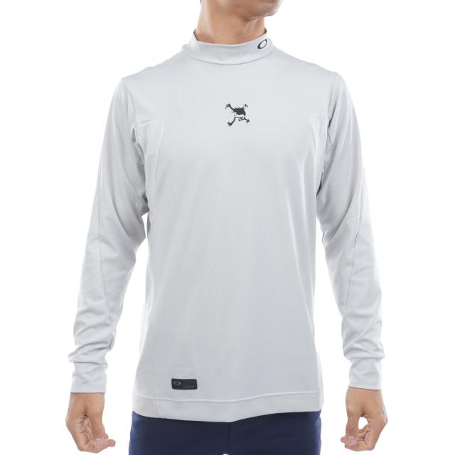 オークリー　OAKLEY　スカル THICKNESS モックネック長袖シャツ オークリー OAKLEY スカル THICKNESS モックネック長袖シャツの通販は