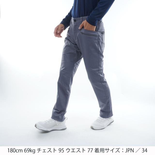 オークリー OAKLEY スカル BURNISHED ストレッチ テーパードパンツの
