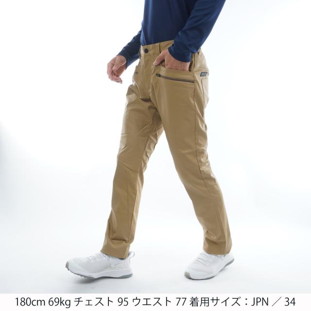 オークリー OAKLEY スカル BURNISHED ストレッチ テーパードパンツの
