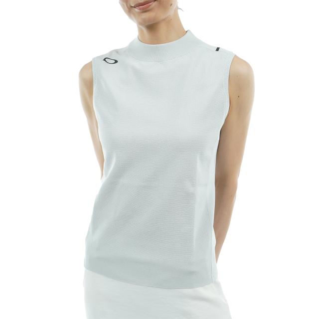 オークリー　OAKLEY　ELEVATE モックネック ノースリーブシャツセーター　レディス オークリー OAKLEY ELEVATE モックネック ノースリーブシャツセーター
