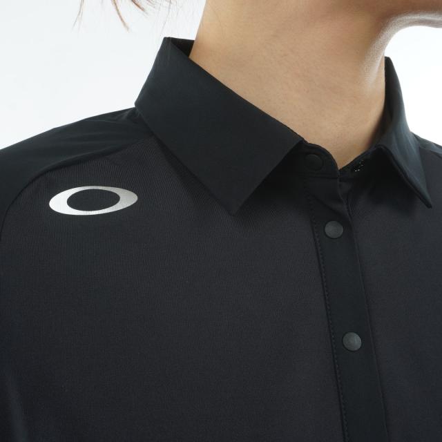 オークリー OAKLEY ELEVATE IDEALLY 長袖ポロシャツ レディスの通販は