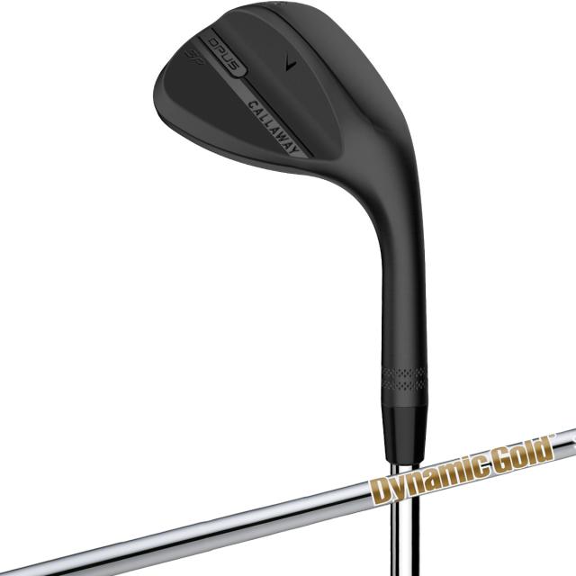 キャロウェイゴルフ　Callaway Golf　OPUS SP ウェッジ ブラック仕上げ ダイナミックゴールド HT　シャフト：ダイナミックゴールド HT