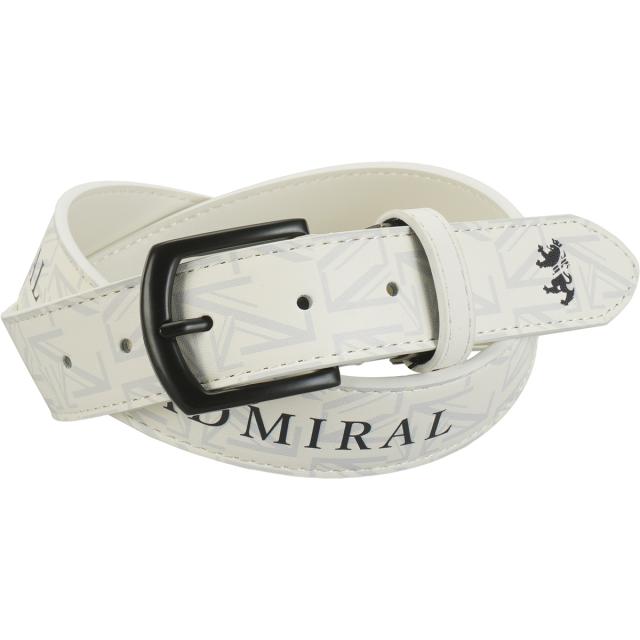 アドミラル　Admiral　ユニオンジャックロゴプリント ベルト
