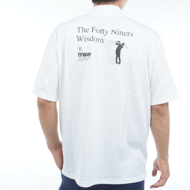 ティーエフダブリュー　TFW49　モックネック 半袖Tシャツ