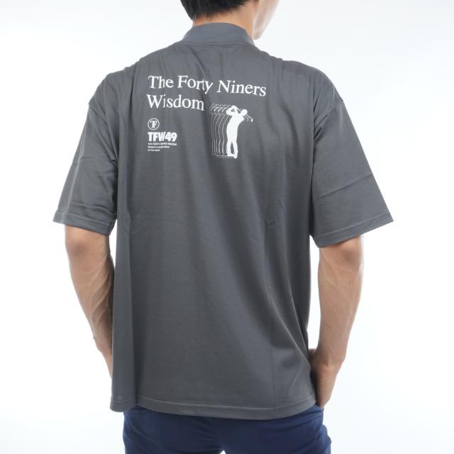 ティーエフダブリュー　TFW49　モックネック 半袖Tシャツ