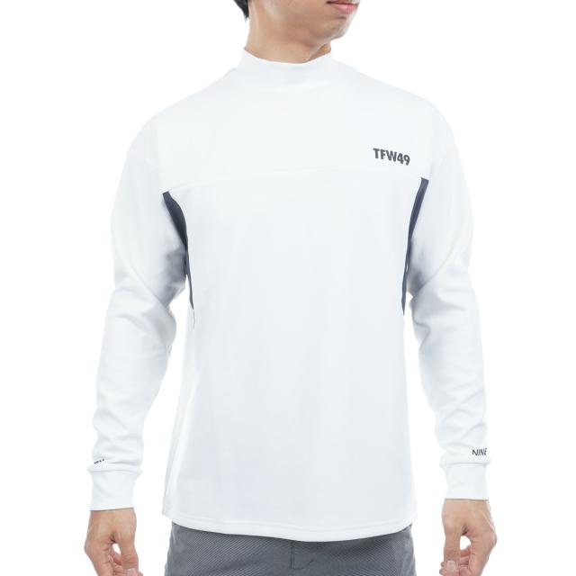 ティーエフダブリュー　TFW49　ストレッチ モックネック 長袖シャツ