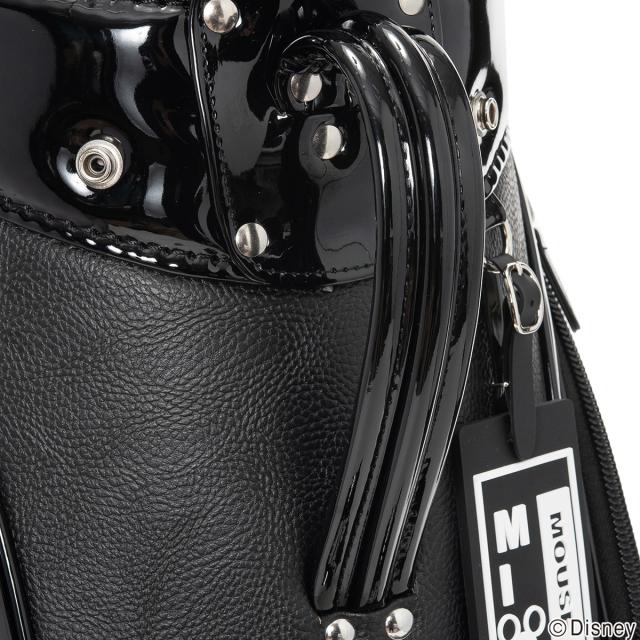 ディズニー Disney モノクローム ミッキーゴルフ キャディバッグの通販