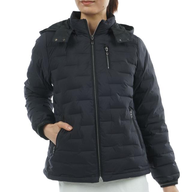 ランバン スポール　LANVIN SPORT　ストレッチ 2WAY チューブダウンブルゾン　レディス