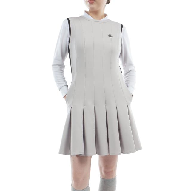 ランバン スポール　LANVIN SPORT　タックワンピース　レディス