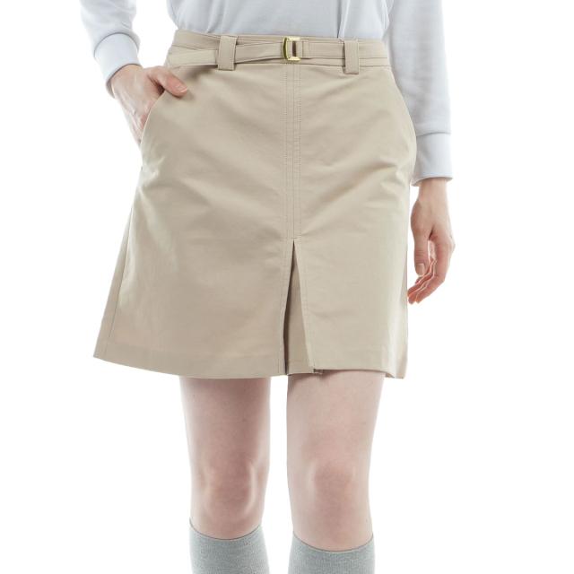 ランバン スポール　LANVIN SPORT　ストレッチ Aライン長め丈スカート　レディス