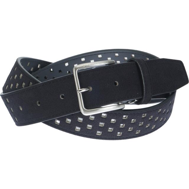 ランバン スポール　LANVIN SPORT　スウェード調パンチングベルト