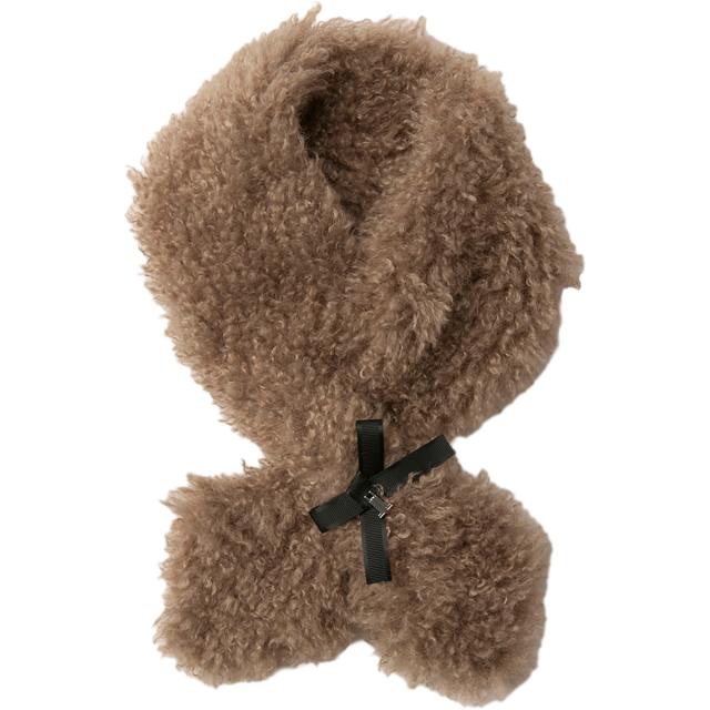 ランバン スポール　LANVIN SPORT　フェイクファーマフラー　レディス