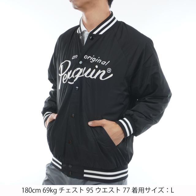 ペンギン バイ マンシングウェア　Penguin by Munsingwear　裏起毛 スタジアムジャンパー ペンギン バイ マンシングウェア Penguin by Munsingwear 裏起毛