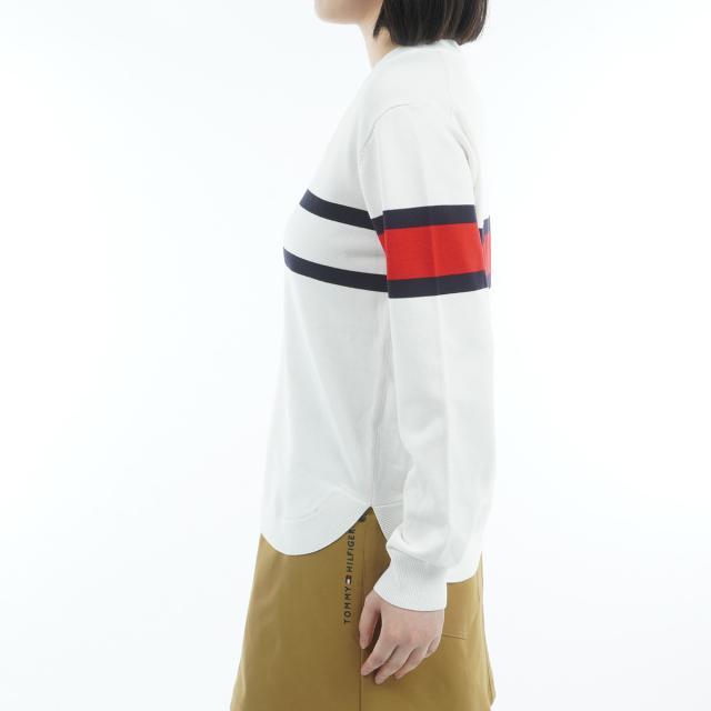 トミー ヒルフィガー ゴルフ TOMMY HILFIGER GOLF フロントロゴ クルー