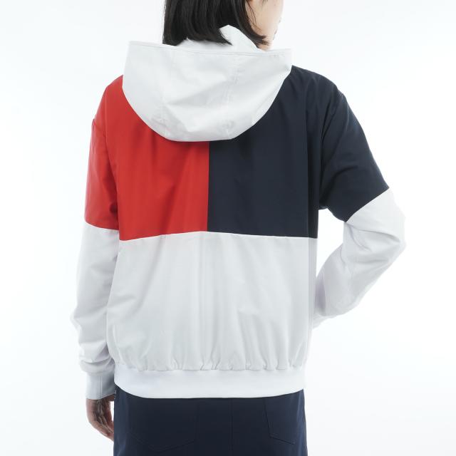 トミー ヒルフィガー ゴルフ　TOMMY HILFIGER GOLF　ストレッチ トリコ ウインドジャケット　レディス_2