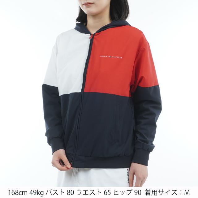 トミー ヒルフィガー ゴルフ　TOMMY HILFIGER GOLF　ストレッチ トリコ ウインドジャケット　レディス_4