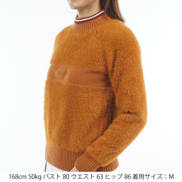トミー ヒルフィガー ゴルフ　TOMMY HILFIGER GOLF　シャギー ハイネックセーター　レディス_4