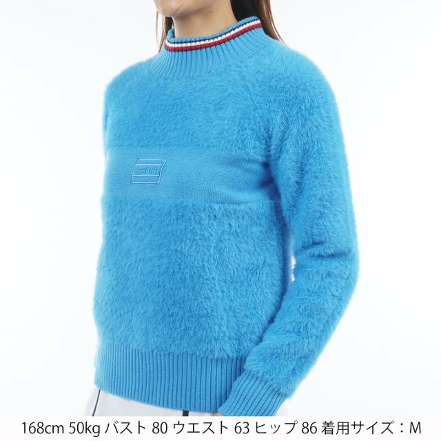 トミー ヒルフィガー ゴルフ　TOMMY HILFIGER GOLF　シャギー ハイネックセーター　レディス_10