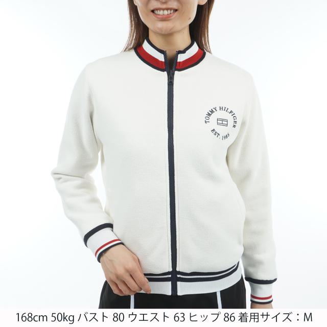 トミー ヒルフィガー ゴルフ　TOMMY HILFIGER GOLF　ストレッチ リバーシブル ニットジャケット　レディス_1
