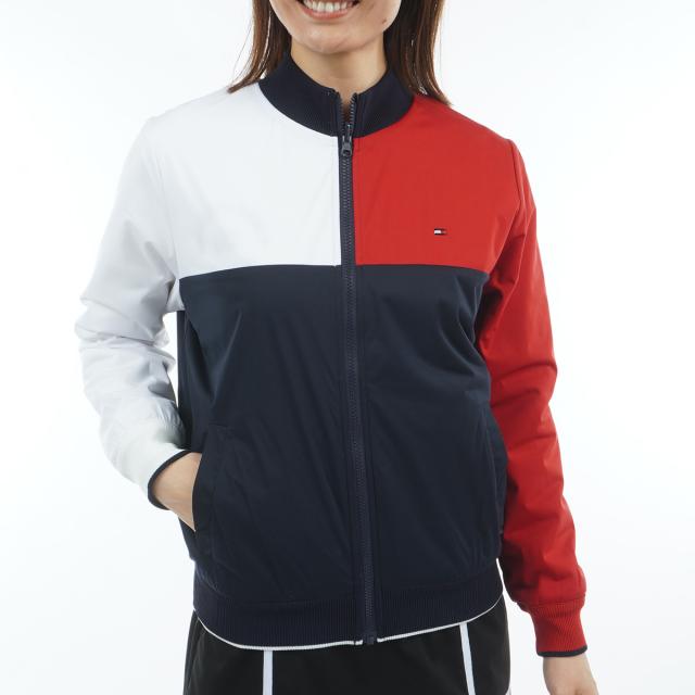 トミー ヒルフィガー ゴルフ　TOMMY HILFIGER GOLF　ストレッチ リバーシブル ニットジャケット　レディス_4