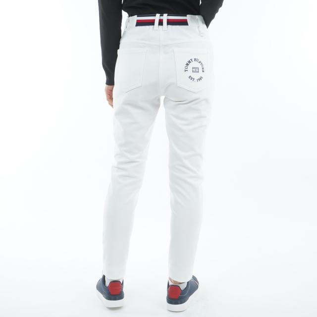 トミー ヒルフィガー ゴルフ　  GOLF　ストレッチ 裏フリース起毛 ロングパンツ　レディス トミー ヒルフィガー ゴルフ TOMMY HILFIGER GOLF ストレッチ 裏
