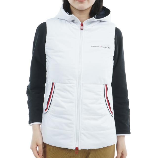 トミー ヒルフィガー ゴルフ　  GOLF　ストレッチ 2WAY 中綿 キルトベスト　レディス