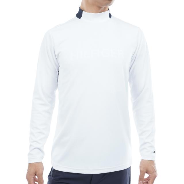 トミー ヒルフィガー ゴルフ　  GOLF　エンボス モックネック長袖シャツ