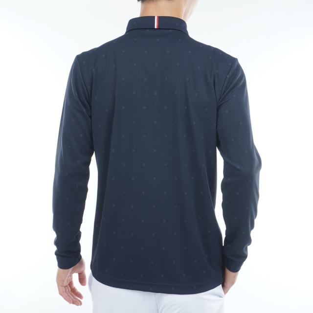 トミー ヒルフィガー ゴルフ TOMMY HILFIGER GOLF ロゴ 台衿付き長袖