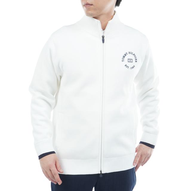 トミー ヒルフィガー ゴルフ　TOMMY HILFIGER GOLF　モール ニットジャケット