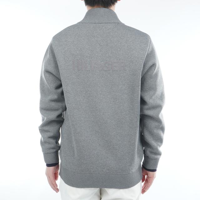 トミー ヒルフィガー ゴルフ　TOMMY HILFIGER GOLF　モール ニットジャケット_6