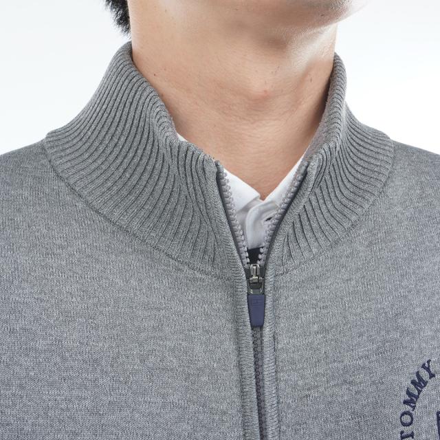 トミー ヒルフィガー ゴルフ　TOMMY HILFIGER GOLF　モール ニットジャケット_11