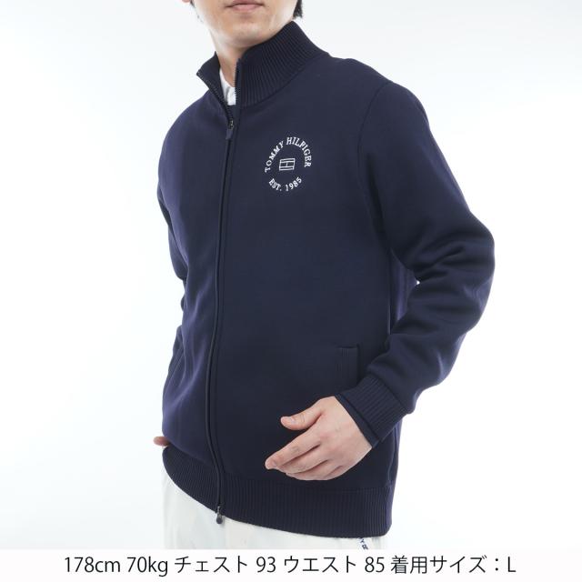 トミー ヒルフィガー ゴルフ　TOMMY HILFIGER GOLF　モール ニットジャケット_16