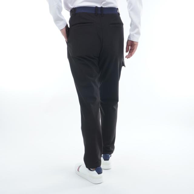 トミー ヒルフィガー ゴルフ　  GOLF　裏起毛 ツータック リラックス テーパードパンツ トミー ヒルフィガー ゴルフ TOMMY HILFIGER GOLF 裏起毛 ツータック