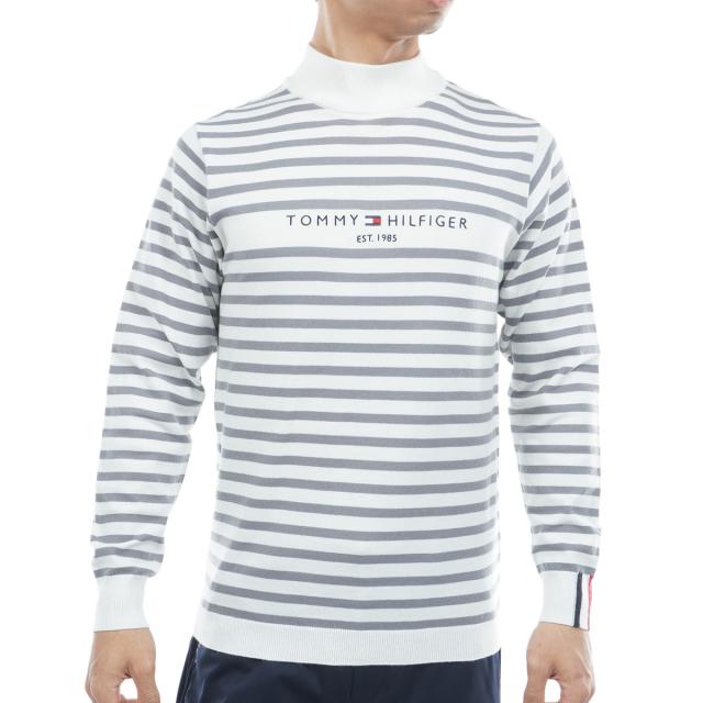 トミー ヒルフィガー ゴルフ TOMMY HILFIGER GOLF ボーダー ハイネック