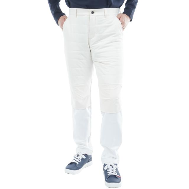 トミー ヒルフィガー ゴルフ　  GOLF　ストレッチ 裏起毛 ハイブリッド 中綿ロングパンツ