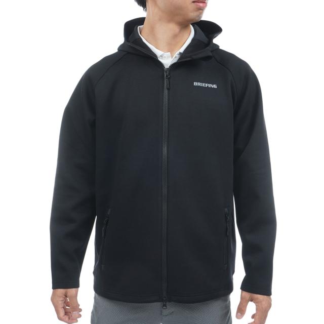 ブリーフィング　BRIEFING　ウォーム 3D ロゴ パーカー
