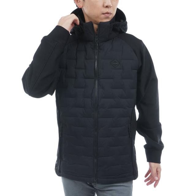 ブリーフィング　BRIEFING　ストレッチ 2WAY ハイブリッド ダウン パーカー