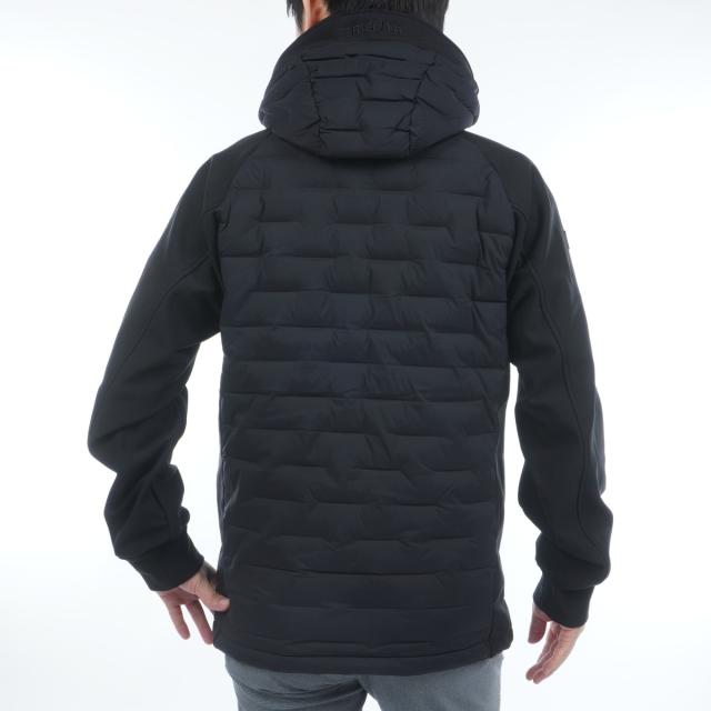 ブリーフィング BRIEFING ストレッチ 2WAY ハイブリッド ダウン パーカー