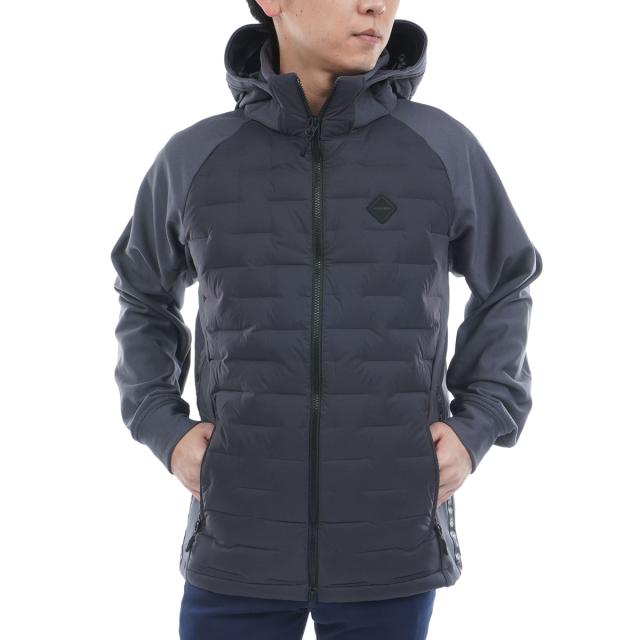 ブリーフィング BRIEFING ストレッチ 2WAY ハイブリッド ダウン パーカー