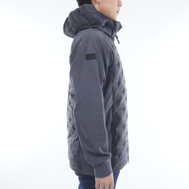 ブリーフィング BRIEFING ストレッチ 2WAY ハイブリッド ダウン パーカー